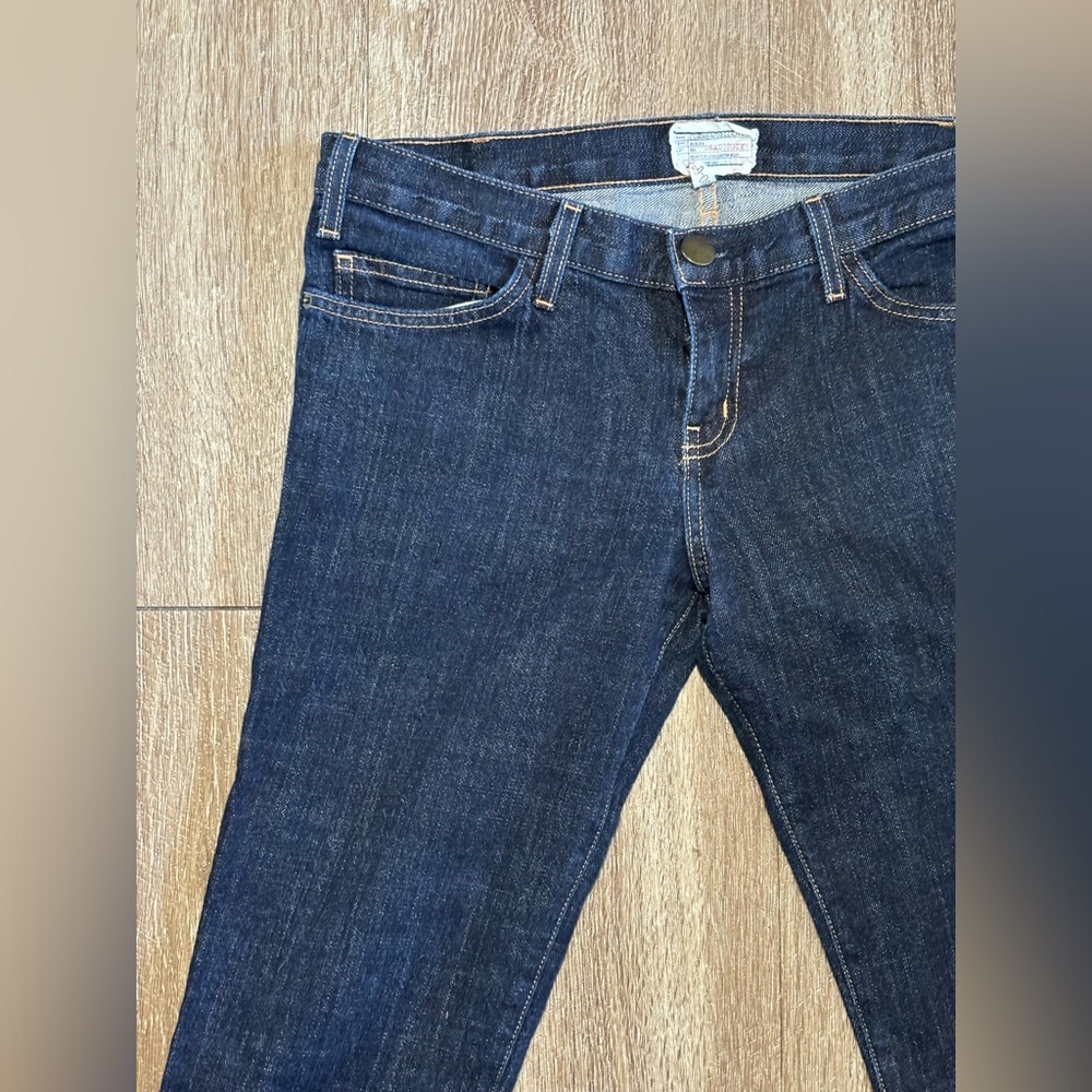 Current/Elliott Jeans Women’s Size 30 The Skinny Dark Wash Designer Jeans - Picture 4 of 11